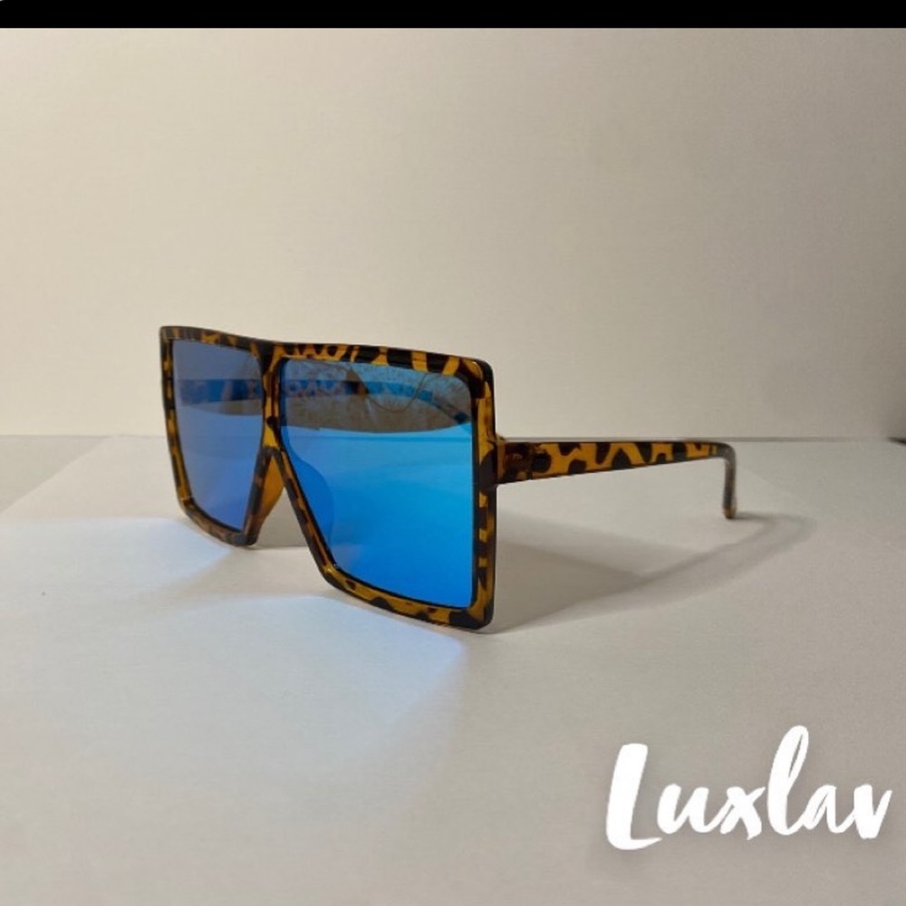 Blue tint sunglasses